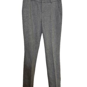 Banana Republic women's grey herringbone tapered trousers